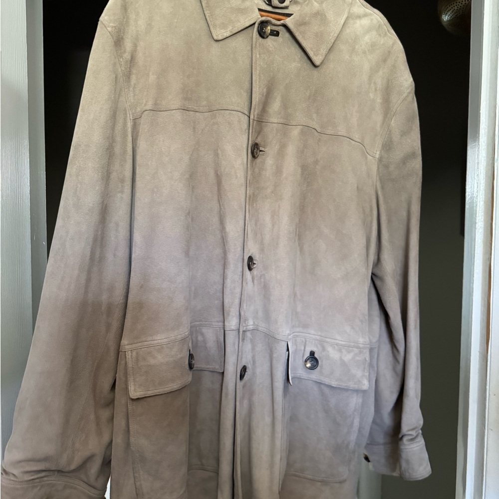 Brioni for Neiman Marcus Vintage Suede Jacket – Hand Tailored in Italy